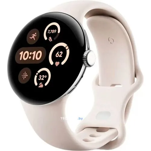 Умные часы Google Pixel Watch 3 41 мм (Полированное серебро): Сочетание стиля и функциональности