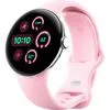 Умные часы Google Pixel Watch 3 41 мм (полированное серебро/розовый кварц, спортивный силиконовый ремешок)