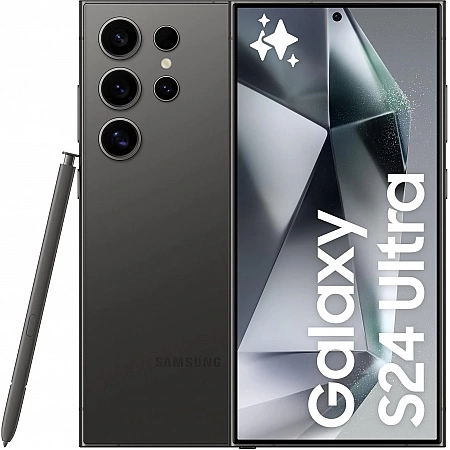 Смартфон Samsung Galaxy S24 Ultra SM-S928B 512GB (титановый черный)