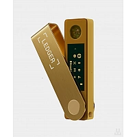 Аппаратный криптокошелек Ledger Nano X (золотистый)