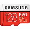 Карта памяти Samsung EVO Plus microSDXC 128GB + SD адаптер