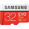 Карта памяти Samsung EVO Plus microSDXC 32GB + SD адаптер