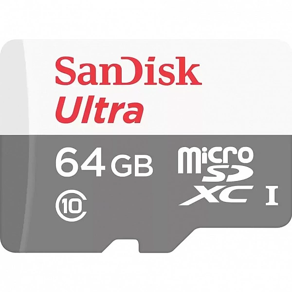 Карта памяти SanDisk Ultra microSDXC 64 ГБ