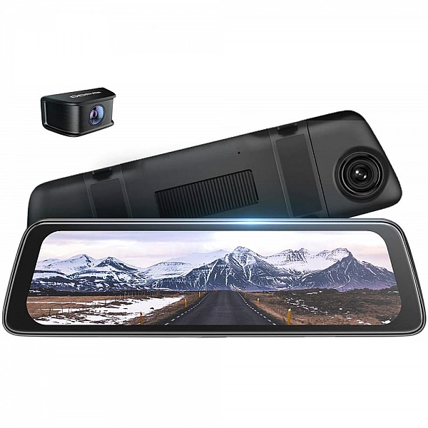 Зеркало видеорегистратор Xiaomi DDPai E3 + камера заднего вида 2560x1440 (E3) GLOBAL Black