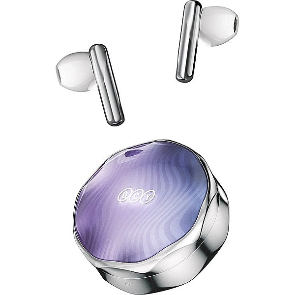 Беспроводные наушники QCY FairyBuds (BH22QT21A) Silver/Purple