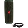 Портативная Bluetooth колонка JBL Flip 5 green
