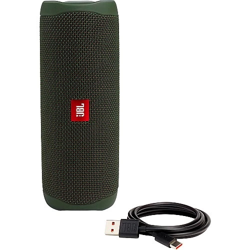 Портативная Bluetooth колонка JBL Flip 5 green