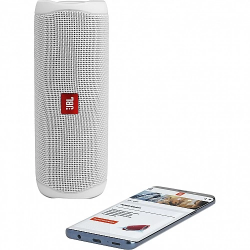 Портативная Bluetooth колонка JBL Flip 5 white