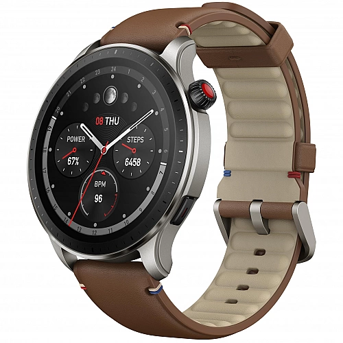 Умные часы Xiaomi Amazfit GTR 4 Brown Leather