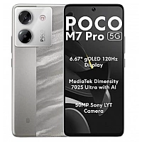 Смартфон POCO M7 Pro 5G 12GB/256GB международная версия (серебристый)