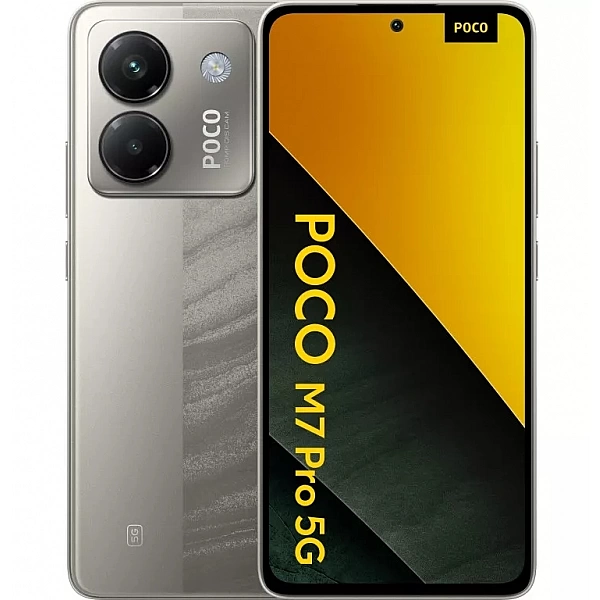 Смартфон POCO M7 Pro 5G 12GB/256GB международная версия (серебристый)