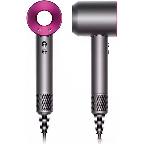 Фен Dyson HD08 Supersonic Серебристый/фуксия