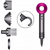 Фен Dyson HD08 Supersonic Серебристый/фуксия