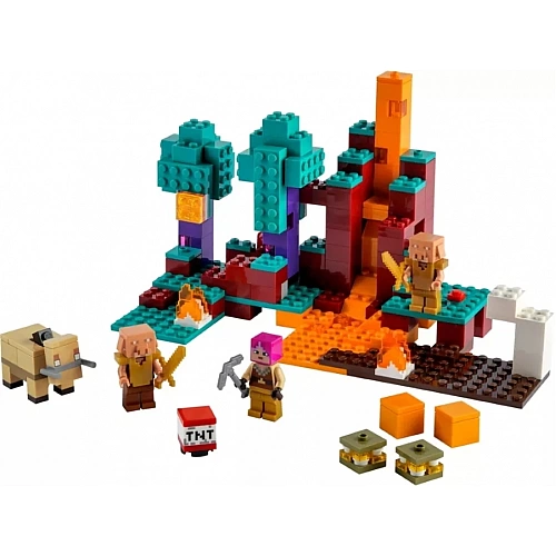 Конструктор LEGO Minecraft 21168 Искаженный лес