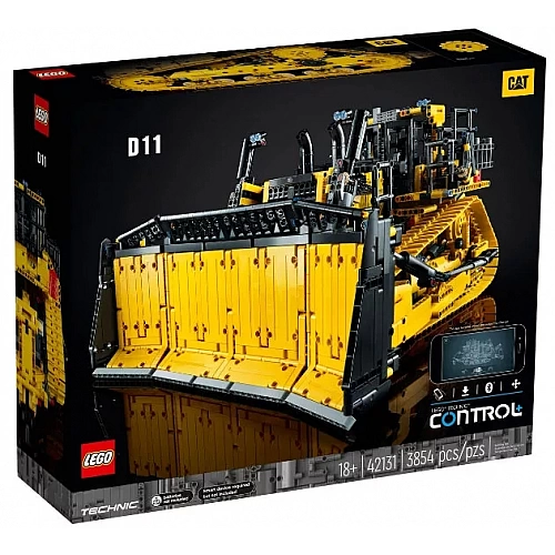 Конструктор LEGO Technic 42131 "Бульдозер Cat D11 с ДУ"