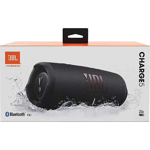 Портативная акустика JBL Charge 5 Black
