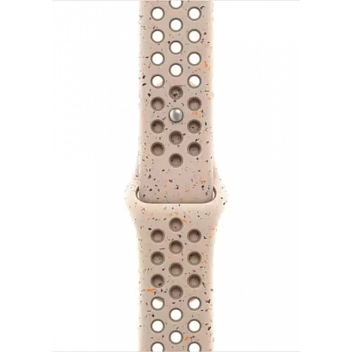 Умные часы Apple Watch Nike Series 10 46 мм (алюминиевый корпус, розовое золото/камень пустыни, спортивный силиконовый ремешок M/L)