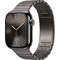 Умные часы Apple Watch Series 10 42 мм (титановый корпус, сланец/сланец, стальной ремешок)