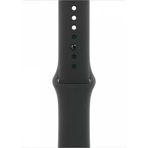 Умные часы Apple Watch Series 10 46 мм (алюминиевый корпус, черный/черный, спортивный силиконовый ремешок M/L)