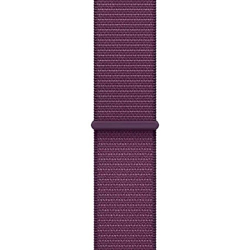 Умные часы Apple Watch Series 10 46 мм (алюминиевый корпус, розовое золото/сливовый, нейлоновый ремешок)