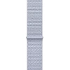 Умные часы Apple Watch Series 10 46 мм (алюминиевый корпус, серебристый/голубой, нейлоновый ремешок)