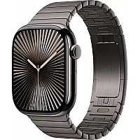 Умные часы Apple Watch Series 10 46 мм (титановый корпус, сланец/сланец, стальной ремешок)