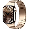 Умные часы Apple Watch Series 10 46 мм (титановый корпус, золотистый/золотитсый, стальной ремешок)