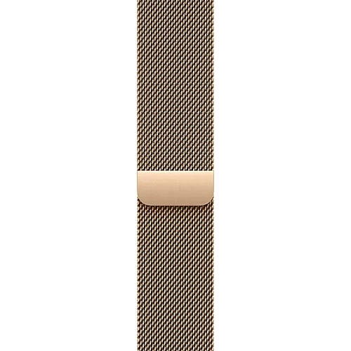 Умные часы Apple Watch Series 10 LTE 42 мм (титановый корпус, золотистый/золотистый, миланская петля)