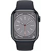 Умные часы Apple Watch Series 8 41 мм (алюминиевый корпус, полуночный/полуночный, спортивный силиконовый ремешок S/M)