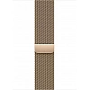 Умные часы Apple Watch Series 8 45 мм (корпус из нержавеющей стали, золотистый/золотистый, миланский сетчатый браслет)