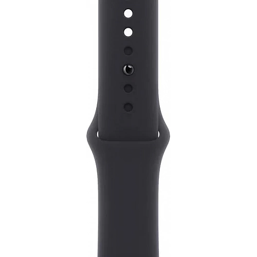 Умные часы Apple Watch Series 9 LTE 41 мм (алюминиевый корпус, полуночный/полуночный, спортивный силиконовый ремешок S/M)
