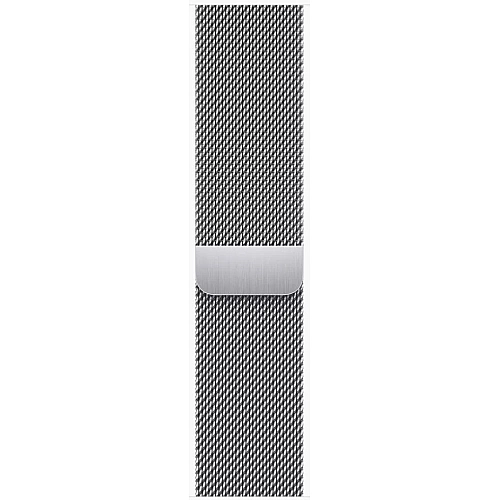 Умные часы Apple Watch Series 9 LTE 45 мм (корпус из нержавеющей стали, серебристый/миланский серебристый)