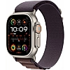 Умные часы Apple Watch Ultra 2 LTE 49 мм (титановый корпус, титановый/индиго, текстильный ремешок размера M)