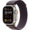 Умные часы Apple Watch Ultra 2 LTE 49 мм (титановый корпус, титановый/индиго, текстильный ремешок размера S)