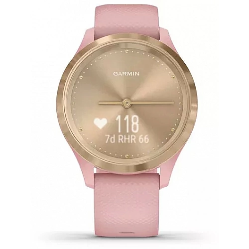 Гибридные умные часы Garmin Vivomove 3S Light Gold/Dust Rose