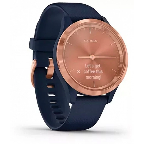 Гибридные умные часы Garmin Vivomove 3S Rose Gold/Navy