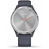 Гибридные умные часы Garmin Vivomove 3S Silver/Granite Blue