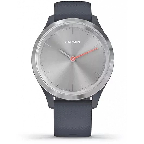 Гибридные умные часы Garmin Vivomove 3S Silver/Granite Blue