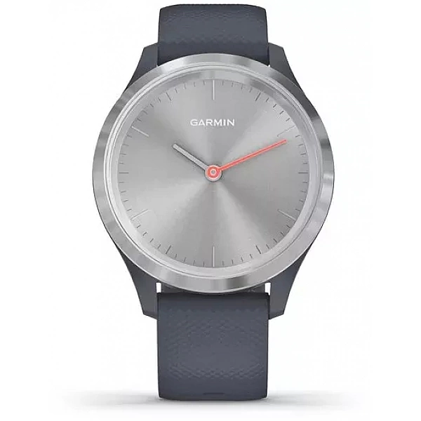Гибридные умные часы Garmin Vivomove 3S Silver/Granite Blue