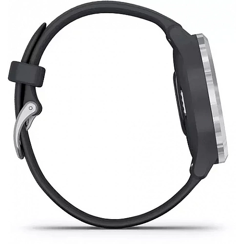 Гибридные умные часы Garmin Vivomove 3S Silver/Granite Blue