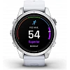 Умные часы Garmin Epix Pro Gen 2 Standard 42 мм (серебро/белый камень)