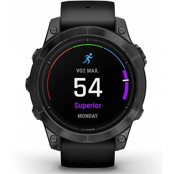 Умные часы Garmin Epix Pro Gen 2 Standard 47 мм (сланцево-серый/черный)