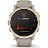 Умные часы Garmin Fenix 6S Pro Solar 42 мм (светло-золотистый, силикон)