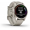 Умные часы Garmin Fenix 7S Pro Sapphire Solar (мягкое золото/песок)