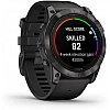Умные часы Garmin Fenix 7X Pro Sapphire Solar (карбоново-серый титан/черный)