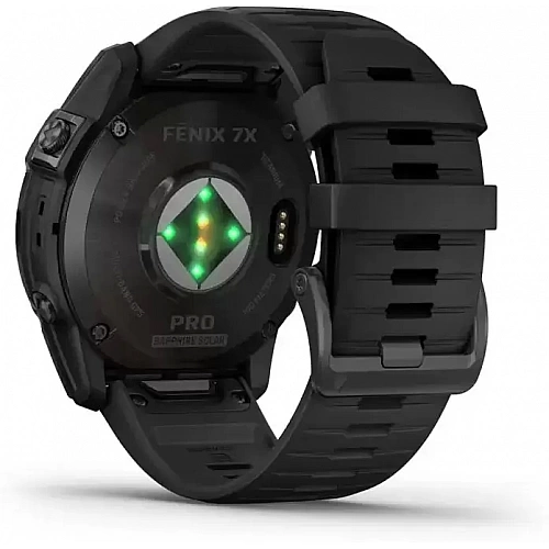 Умные часы Garmin Fenix 7X Pro Sapphire Solar (карбоново-серый титан/черный)