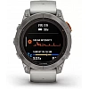 Умные часы Garmin Fenix 7X Pro Sapphire Solar (титан/оранжевый)