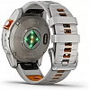 Умные часы Garmin Fenix 7X Pro Sapphire Solar (титан/оранжевый)