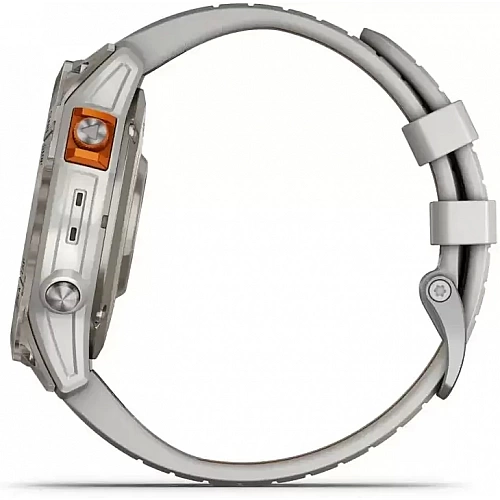 Умные часы Garmin Fenix 7X Pro Sapphire Solar (титан/оранжевый)