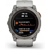 Умные часы Garmin Fenix 7 Pro Sapphire Solar (титан/оранжевый)